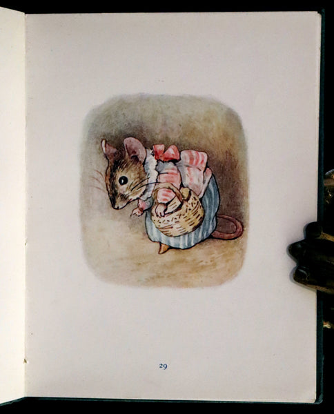 1910 Rare First Edition - The Tale of Mrs. Tittlemouse by Beatrix Potter.