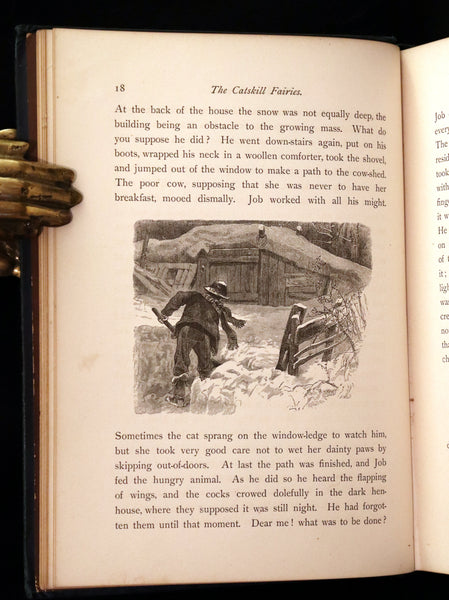 1876 Scarce First Edition - The Catskill Fairies by Virginia W. Johnson.