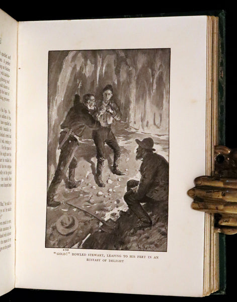 1909 Rare Book - The White Trail, Early Days of Klondike by Alexander MacDonald.