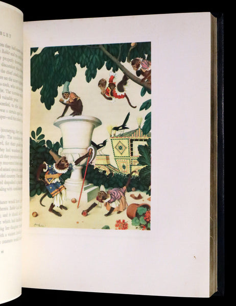 1928 Rare First Limited Signed Edition bound in Morocco - A Fairy Garland Being Fairy Tales from the Old French by Edmund Dulac.