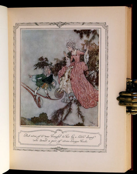 1910 Rare First Edition - Edmund Dulac's Sleeping Beauty and Other Fairy Tales. Illustrated.