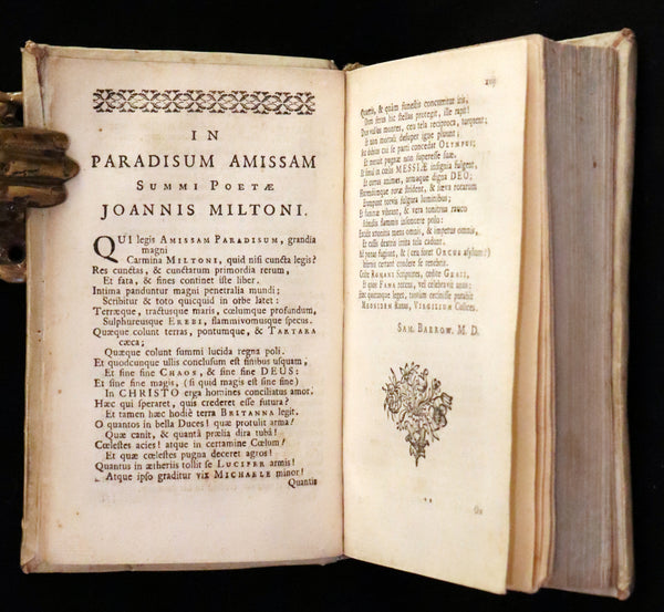 1730 Rare Book - Paradise lost. A poem, in twelve books: written by John Milton.