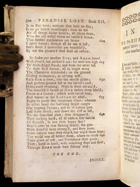 1730 Rare Book - Paradise lost. A poem, in twelve books: written by John Milton.