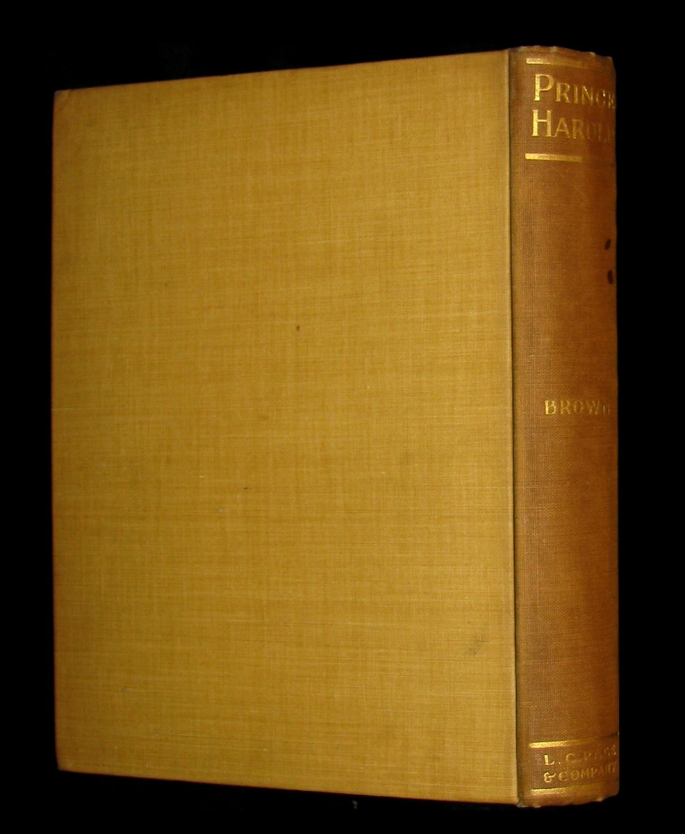 1902 Rare 1stED Book PRINCE HAROLD A Fairy Story for the Young, and