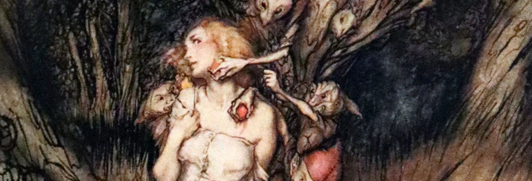 Goblin Market: A Darkly Enchanting Masterpiece by Christina Rossetti, Illustrated by Arthur Rackham