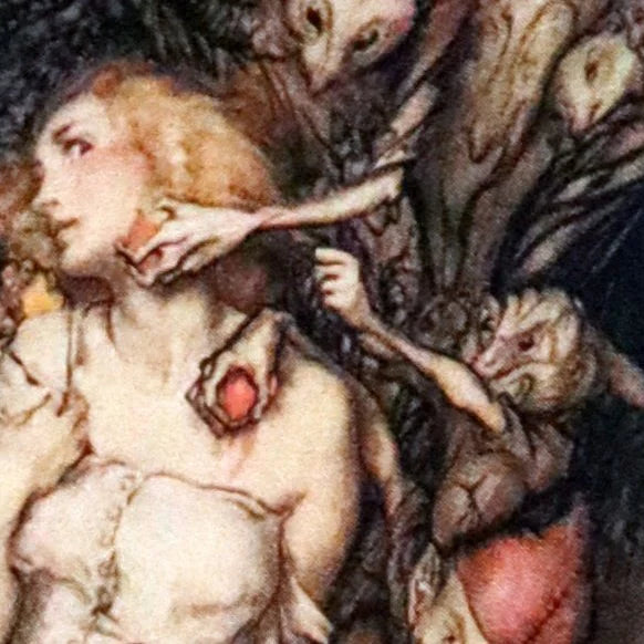 Goblin Market: A Darkly Enchanting Masterpiece by Christina Rossetti, Illustrated by Arthur Rackham