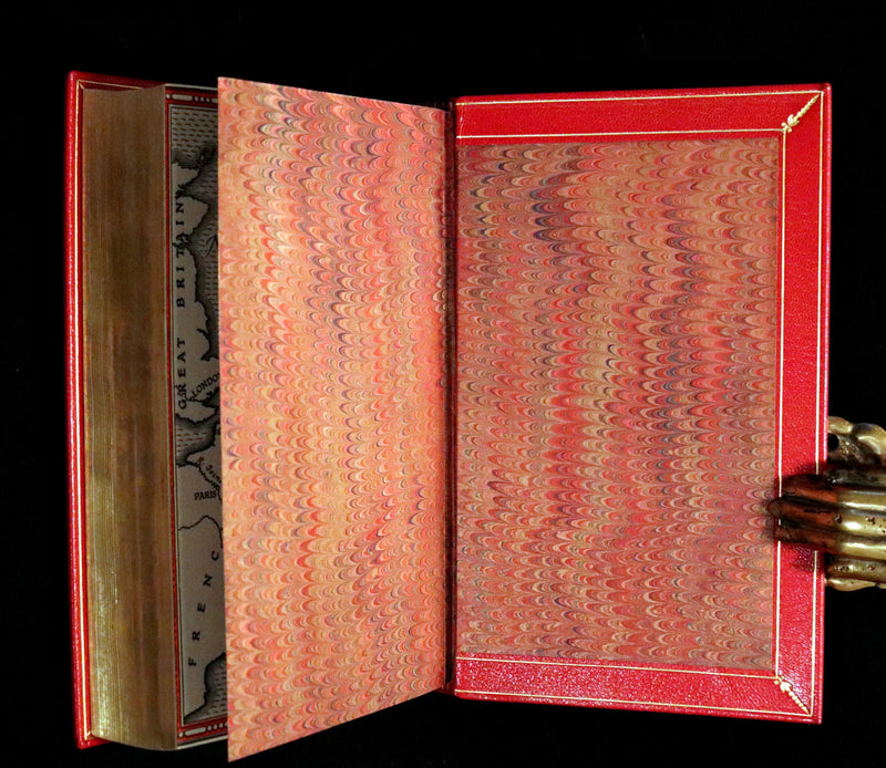 1943 Rare book in Fine Bayntun Riviere Binding - WAR AND PEACE by Count Leo Tolstoy.