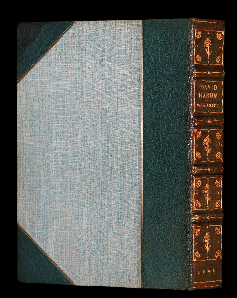 1900 First Illustrated Edition - David Harum, A Story of Horse Trading illustrated by Clinedinst.