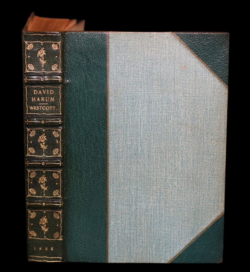 1900 First Illustrated Edition - David Harum, A Story of Horse Trading illustrated by Clinedinst.