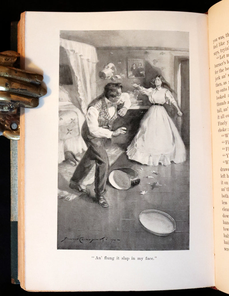 1900 First Illustrated Edition - David Harum, A Story of Horse Trading illustrated by Clinedinst.