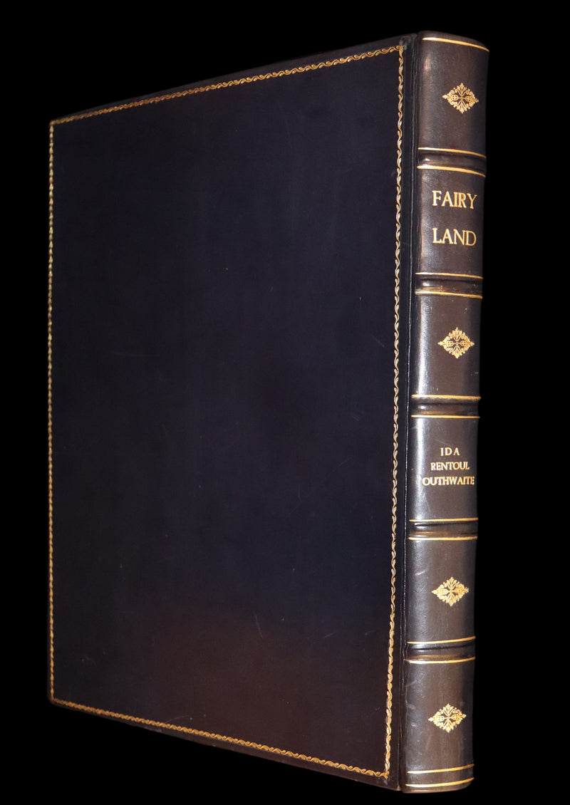1931 First UK Edition in a beautiful binding ~ FAIRYLAND by Ida Rentoul Outhwaite color illustrated.
