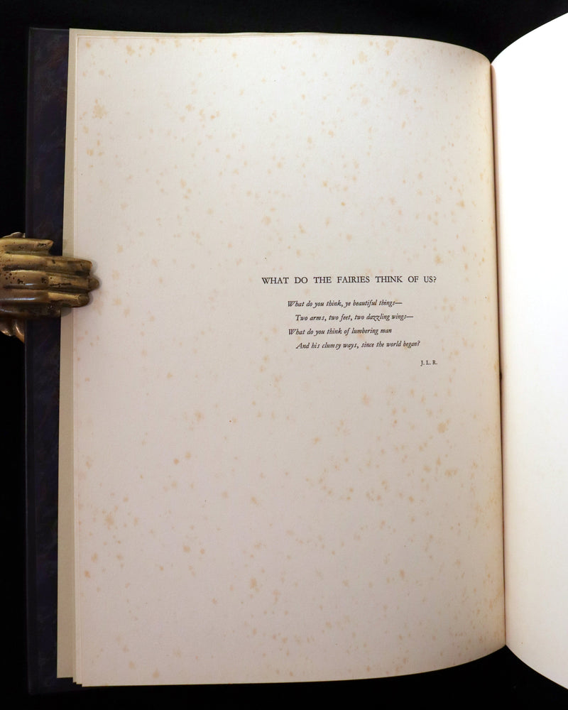 1931 First UK Edition in a beautiful binding ~ FAIRYLAND by Ida Rentoul Outhwaite color illustrated.