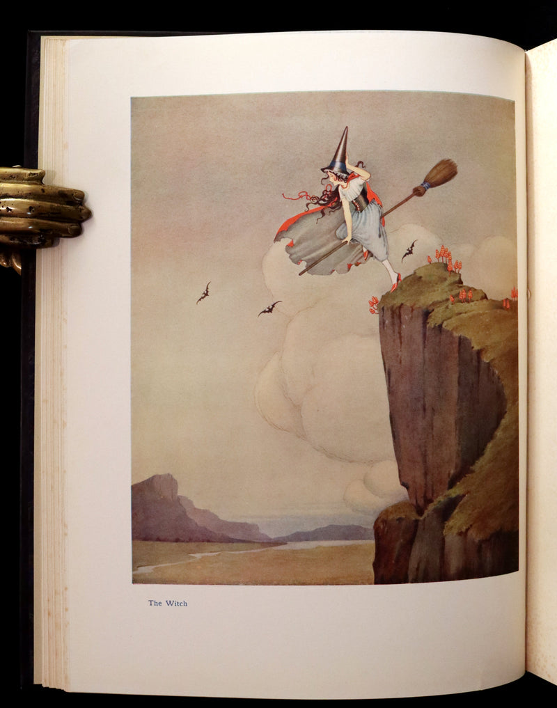 1931 First UK Edition in a beautiful binding ~ FAIRYLAND by Ida Rentoul Outhwaite color illustrated.