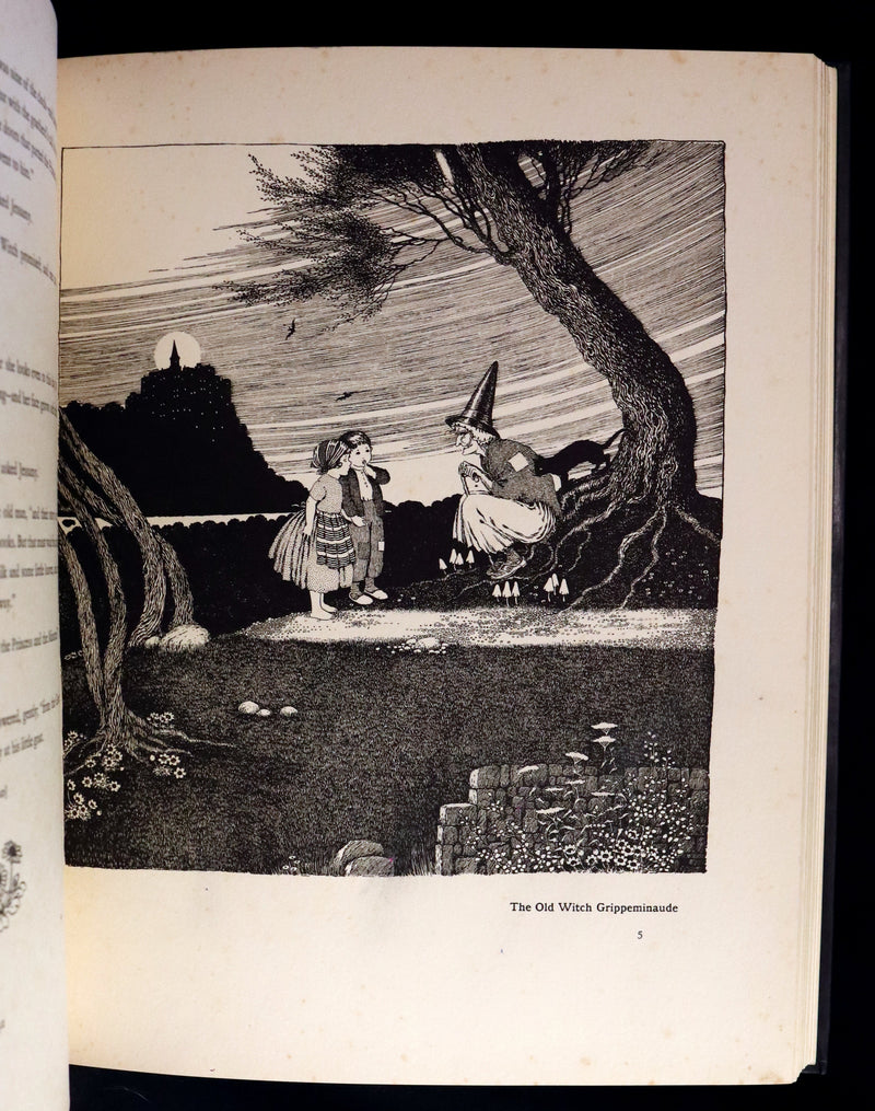 1931 First UK Edition in a beautiful binding ~ FAIRYLAND by Ida Rentoul Outhwaite color illustrated.