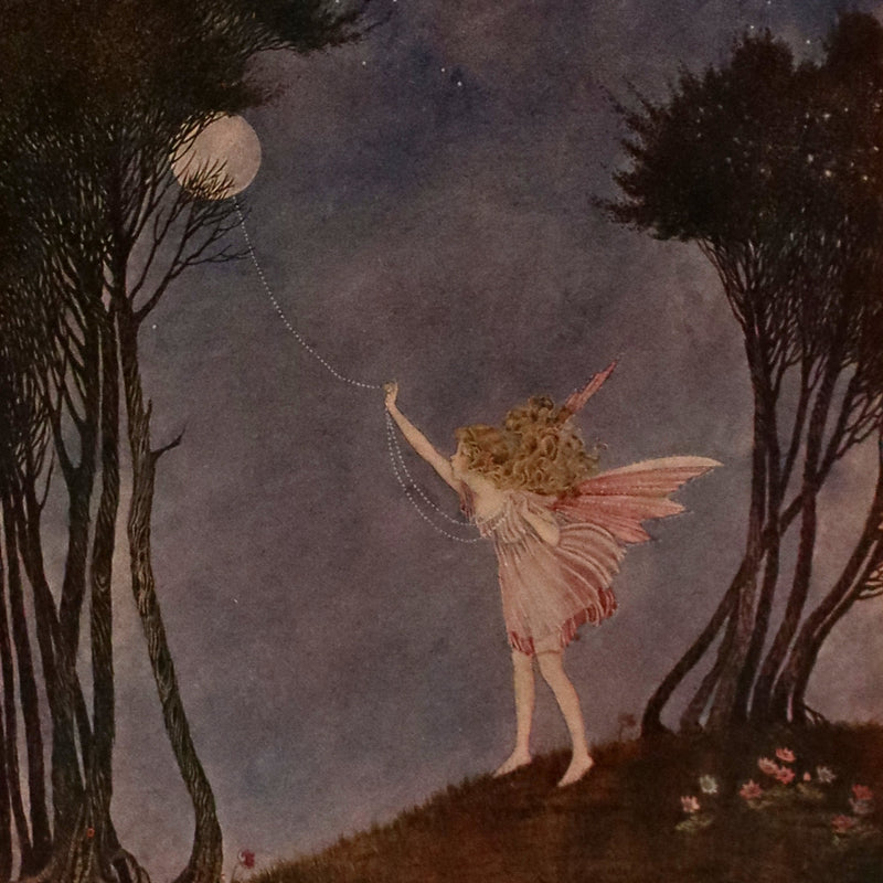 1931 First UK Edition in a beautiful binding ~ FAIRYLAND by Ida Rentoul Outhwaite color illustrated.