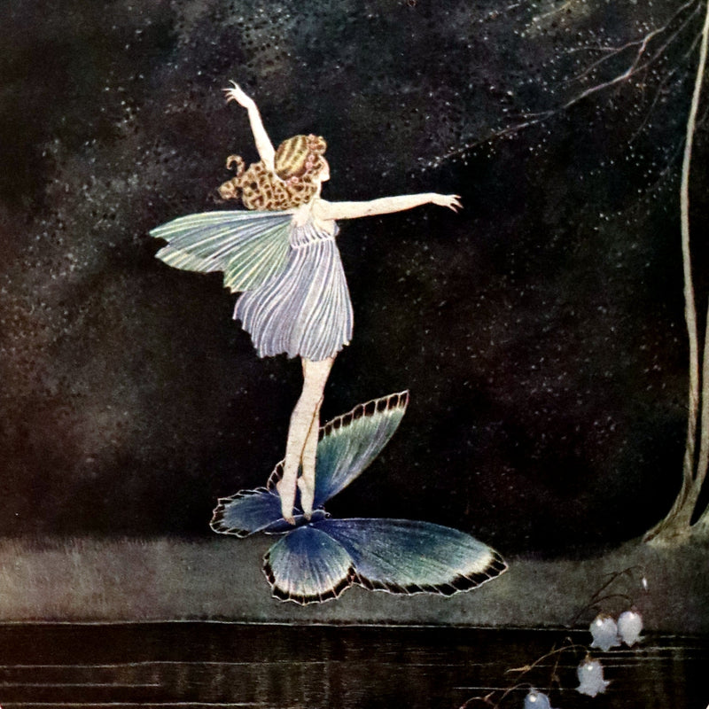1931 First UK Edition in a beautiful binding ~ FAIRYLAND by Ida Rentoul Outhwaite color illustrated.