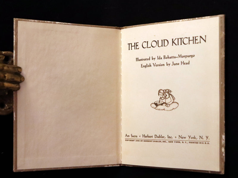 1946 Rare First Edition - The Cloud Kitchen illustrated by Ida Bohatta Morpurgo.