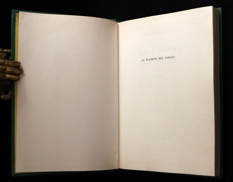 1963 Rare First Limited Edition - La Planete des Singes (The Planet of the Apes) by Pierre Boulle.
