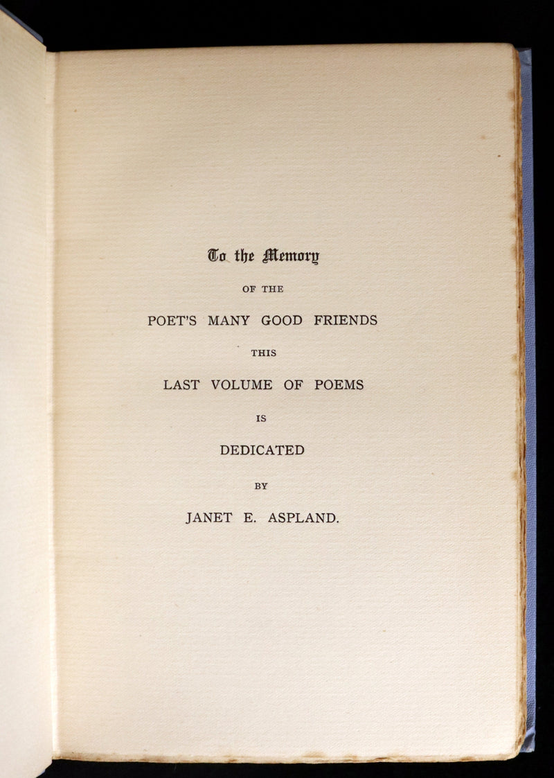 1901 Scarce Book - FAIRY REVELS and Other Poems by James Reynolds WITHERS.