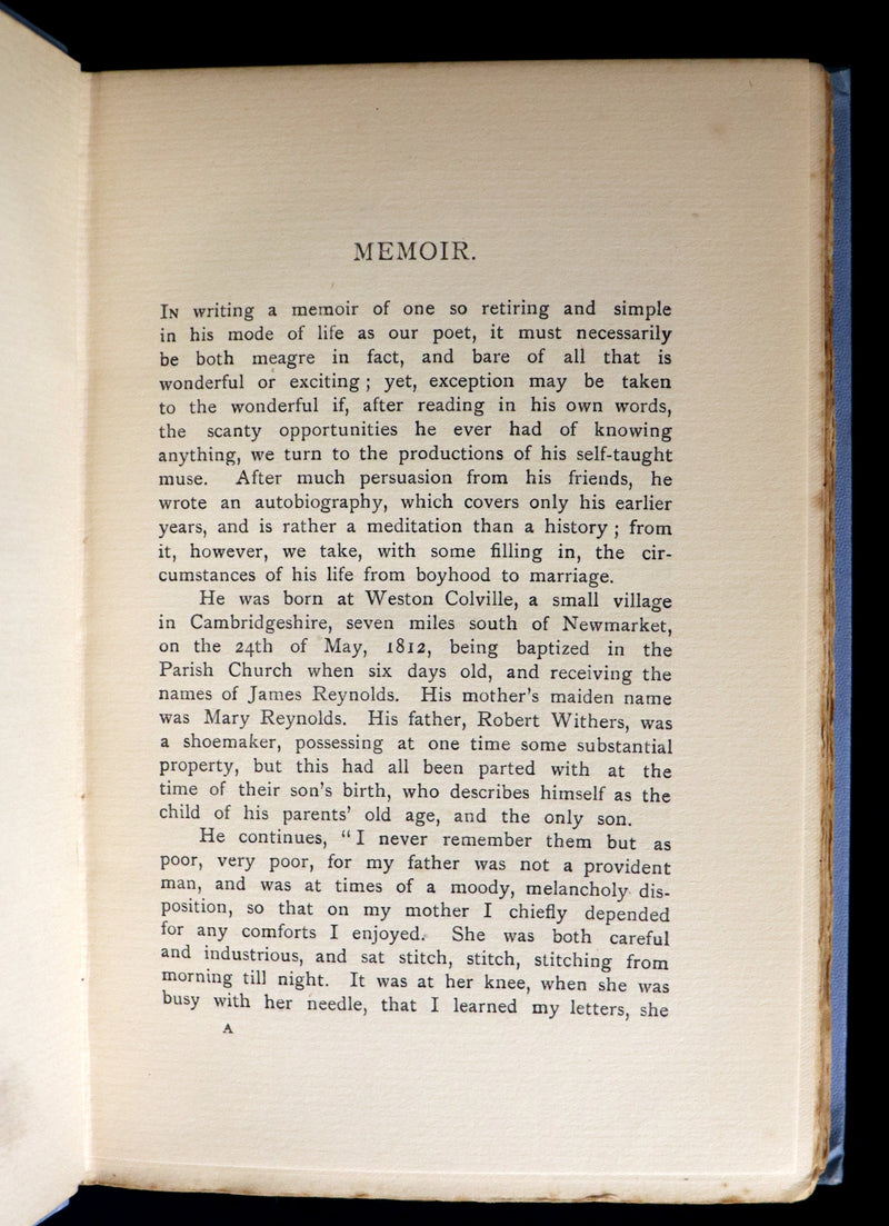 1901 Scarce Book - FAIRY REVELS and Other Poems by James Reynolds WITHERS.