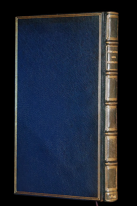 1895 Rare Limited First Edition - Knighthood and Chivalry Medieval History of Aucassin and Nicolette.