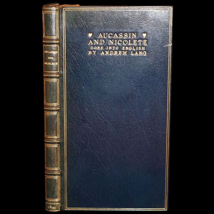 1895 Rare Limited First Edition - Knighthood and Chivalry Medieval History of Aucassin and Nicolette.