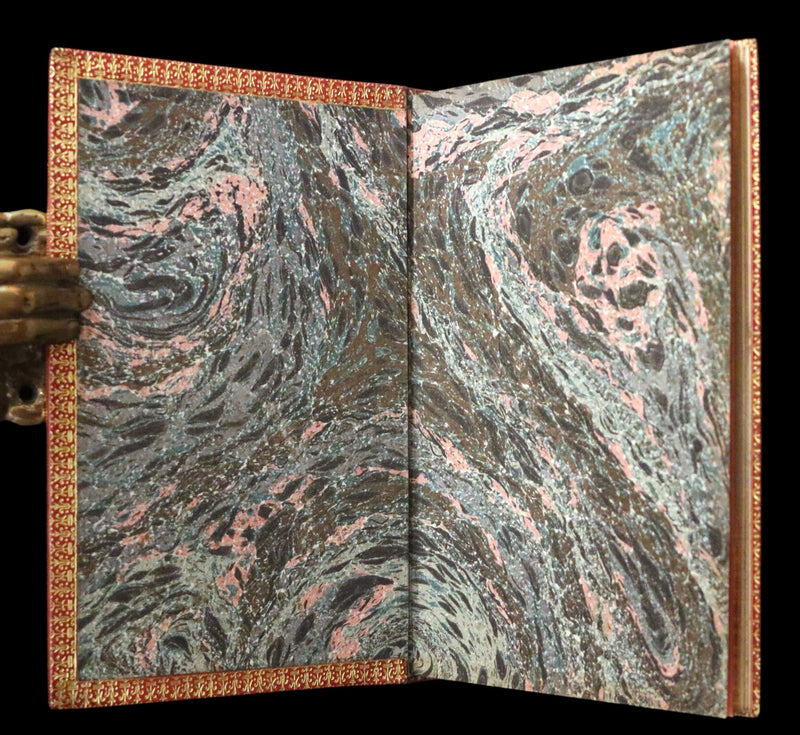 1925 Rare Book in a beautiful Riviere binding - MEDIEVAL HISTORY of Aucassin & Nicolette. Knighthood and Chivalry.