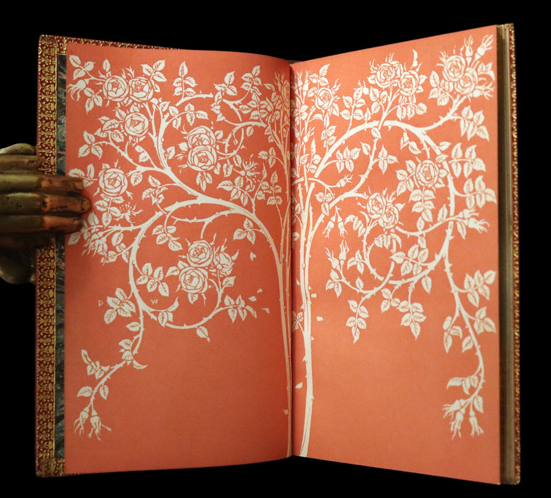 1925 Rare Book in a beautiful Riviere binding - MEDIEVAL HISTORY of Aucassin & Nicolette. Knighthood and Chivalry.