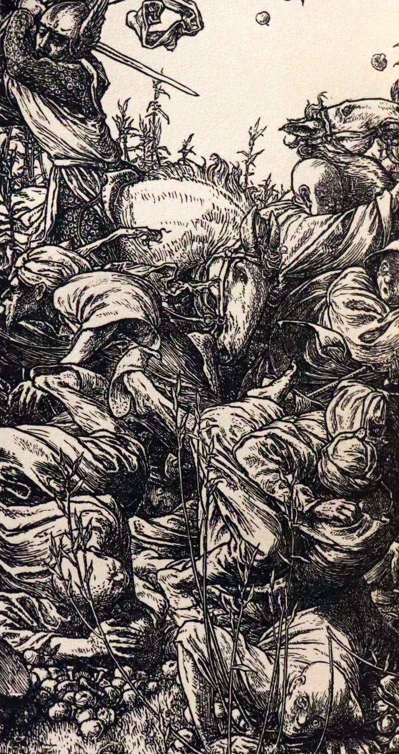 1925 Rare Book in a beautiful Riviere binding - MEDIEVAL HISTORY of Aucassin & Nicolette. Knighthood and Chivalry.