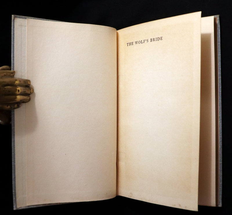 1930 Scarce First Edition on Werewolves - The Wolf's Bride: A Tale From Estonia by Aino Kallas.