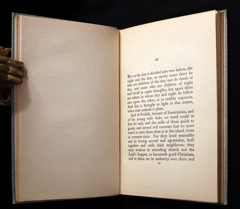 1930 Scarce First Edition on Werewolves - The Wolf's Bride: A Tale From Estonia by Aino Kallas.