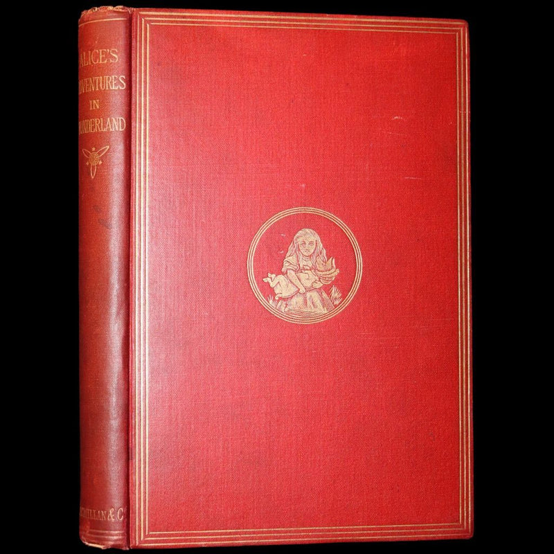 1883 Rare with John Tenniel Signature - Alice's Adventures in Wonderland by Lewis Carroll.