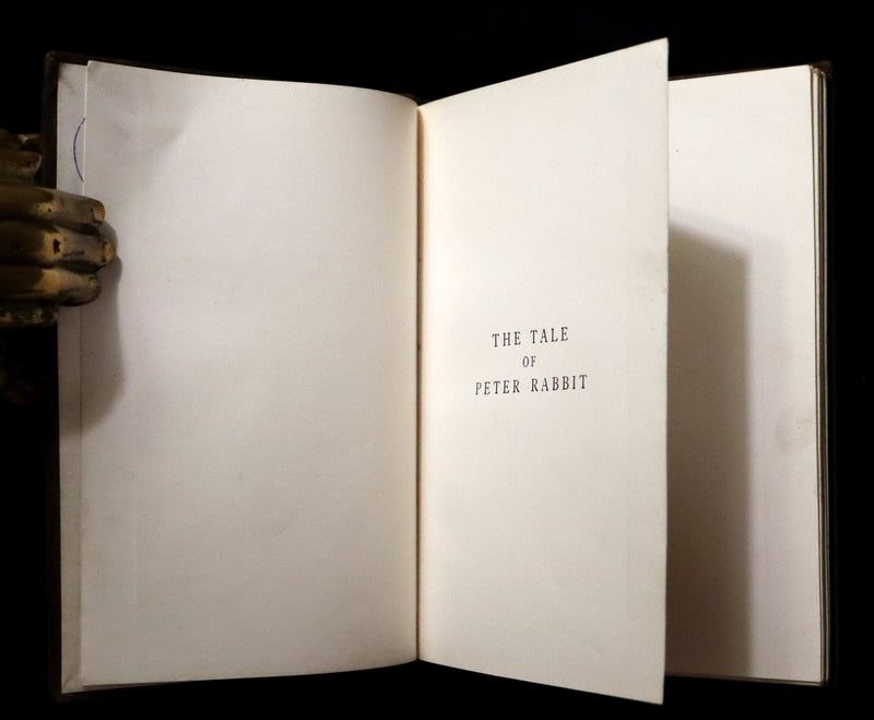 1904 Rare Early Printing - The Tale of Peter Rabbit illustrated by Beatrix Potter.