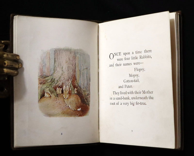 1904 Rare Early Printing - The Tale of Peter Rabbit illustrated by Beatrix Potter.