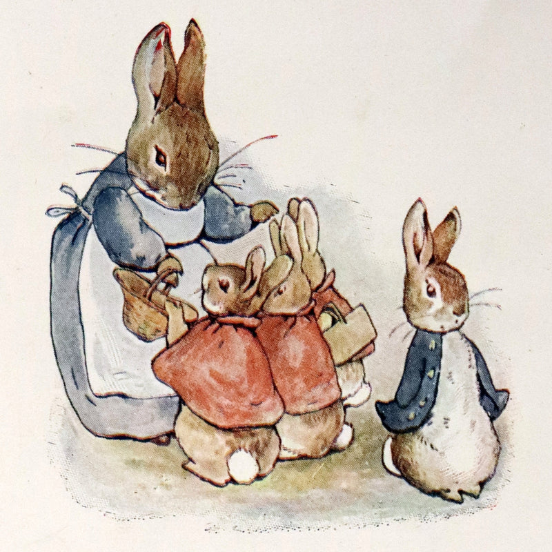 1904 Rare Early Printing - The Tale of Peter Rabbit illustrated by Beatrix Potter.