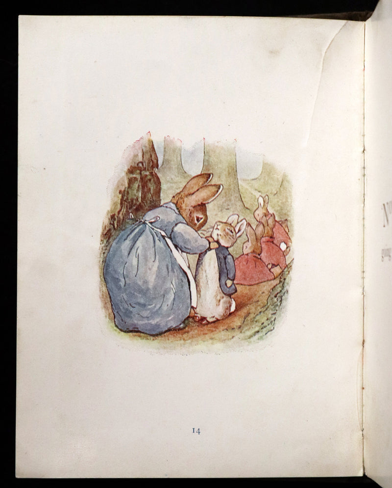 1904 Rare Early Printing - The Tale of Peter Rabbit illustrated by Beatrix Potter.