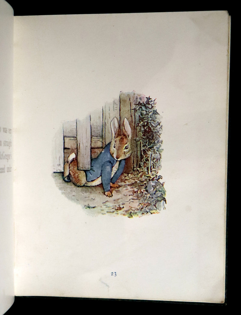 1904 Rare Early Printing - The Tale of Peter Rabbit illustrated by Beatrix Potter.