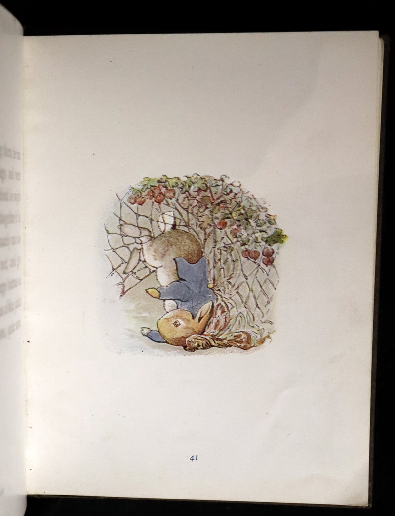 1904 Rare Early Printing - The Tale of Peter Rabbit illustrated by Beatrix Potter.