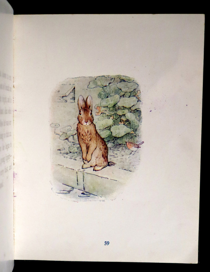 1904 Rare Early Printing - The Tale of Peter Rabbit illustrated by Beatrix Potter.