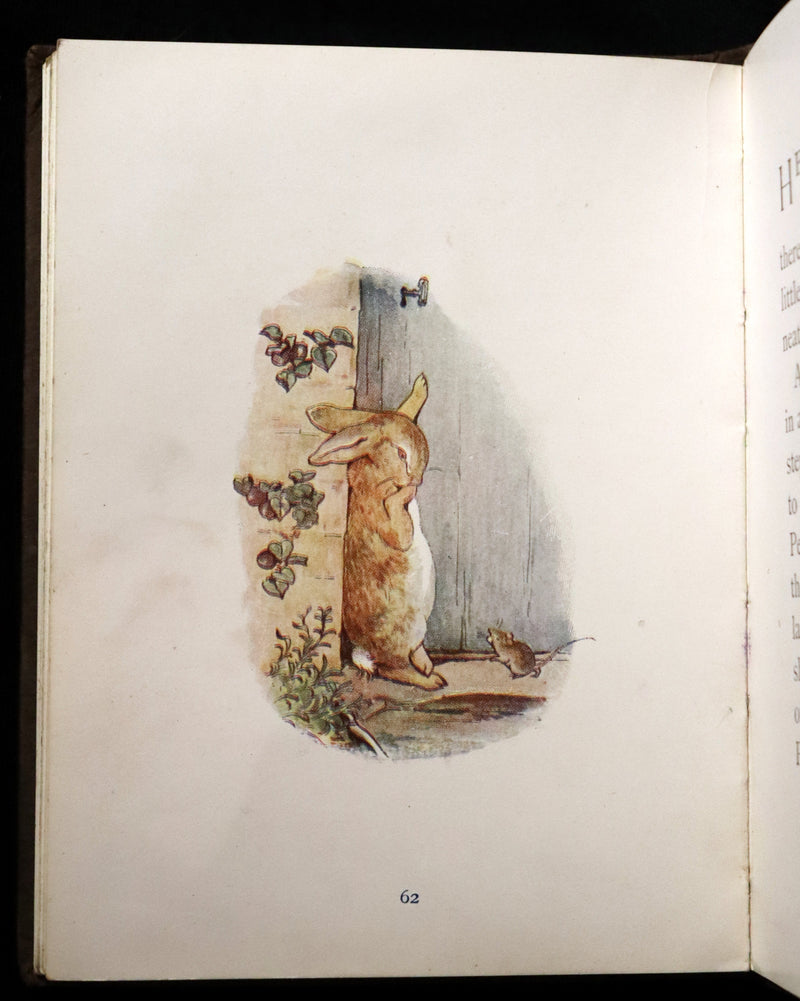 1904 Rare Early Printing - The Tale of Peter Rabbit illustrated by Beatrix Potter.