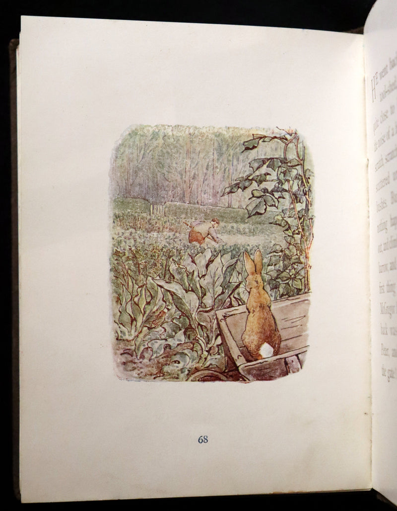 1904 Rare Early Printing - The Tale of Peter Rabbit illustrated by Beatrix Potter.