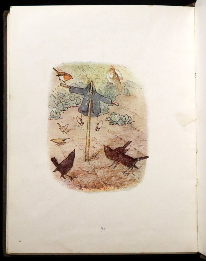 1904 Rare Early Printing - The Tale of Peter Rabbit illustrated by Beatrix Potter.