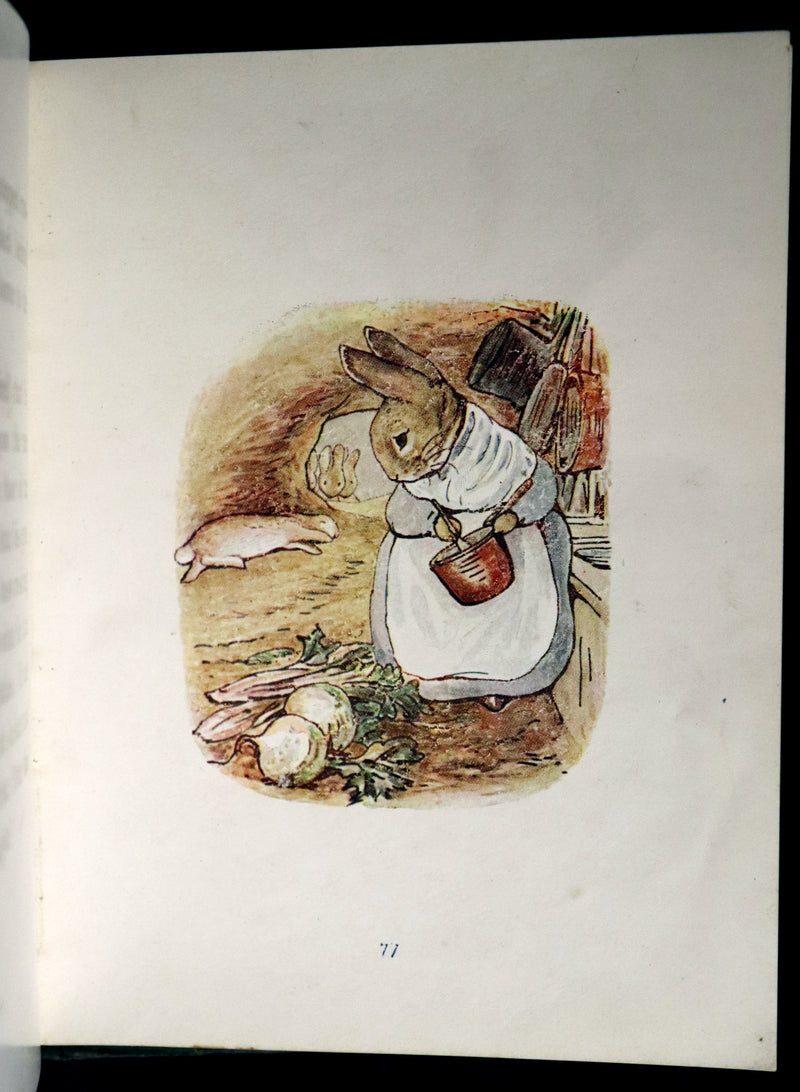 1904 Rare Early Printing - The Tale of Peter Rabbit illustrated by Beatrix Potter.
