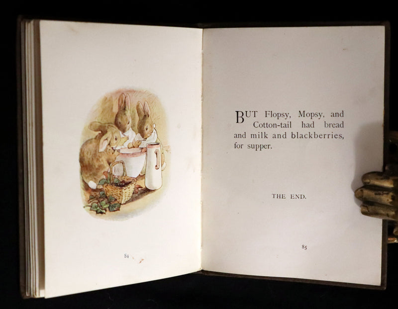 1904 Rare Early Printing - The Tale of Peter Rabbit illustrated by Beatrix Potter.