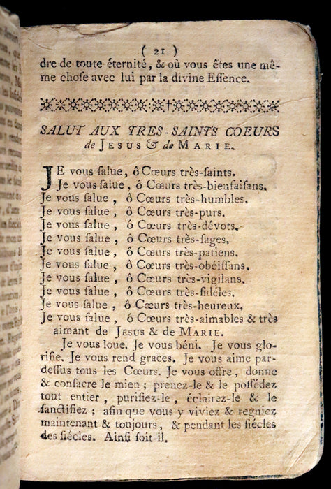 1776 First Book printed in Montreal - Mesplet Reglement de la Confrerie de l'Adoration Perpetuelle du S Sacrement et de la Bonne Mort.