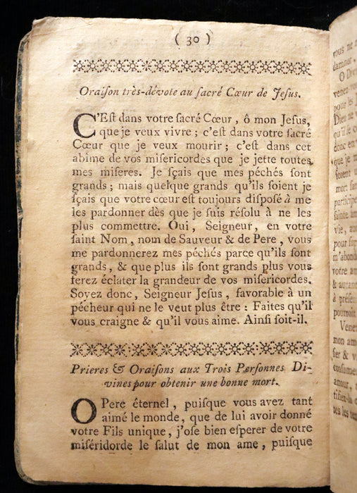 1776 First Book printed in Montreal - Mesplet Reglement de la Confrerie de l'Adoration Perpetuelle du S Sacrement et de la Bonne Mort.