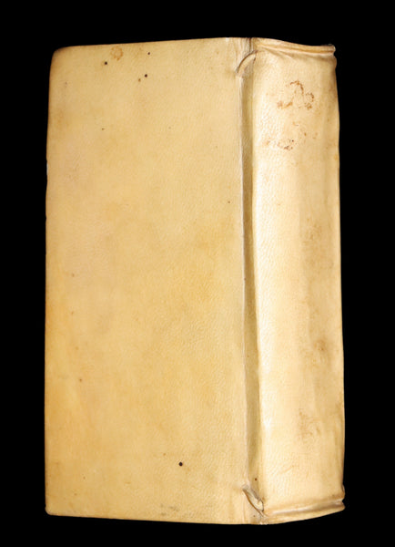 1700 Scarce Italian Vellum Book - La Causa De Ricchi Overo Il Debito by Giovanni Pietro Pinamonti. First Edition.