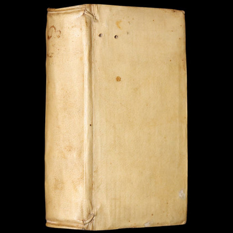 1700 Scarce Italian Vellum Book - La Causa De Ricchi Overo Il Debito by Giovanni Pietro Pinamonti. First Edition.