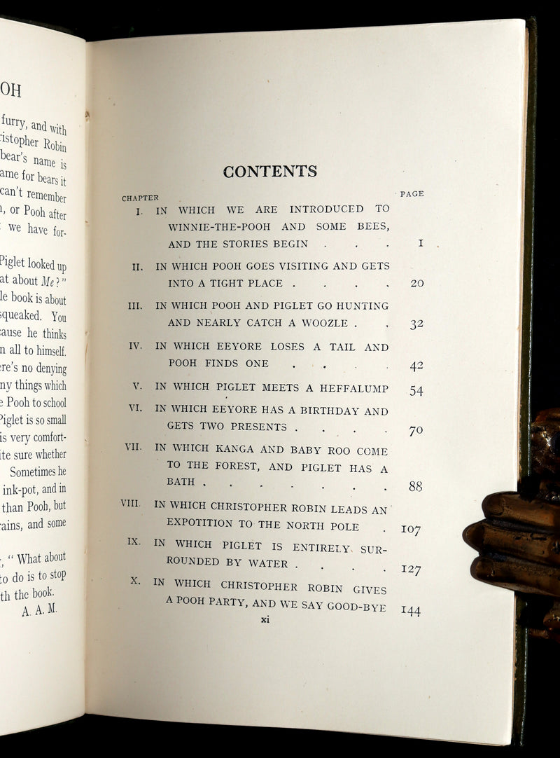 1926 First Deluxe Edition - Winnie-The-Pooh by A. A. Milne and E. H. Shepard