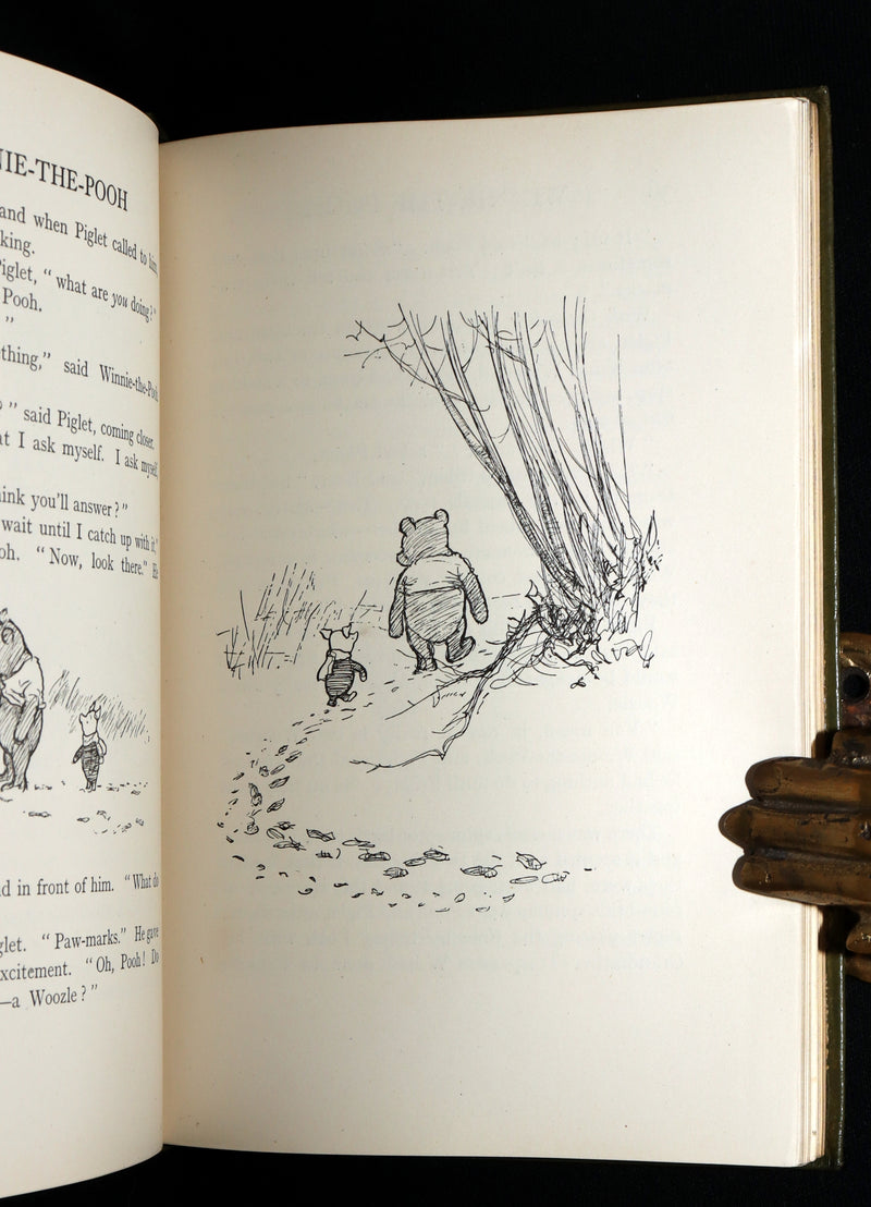 1926 First Deluxe Edition - Winnie-The-Pooh by A. A. Milne and E. H. Shepard